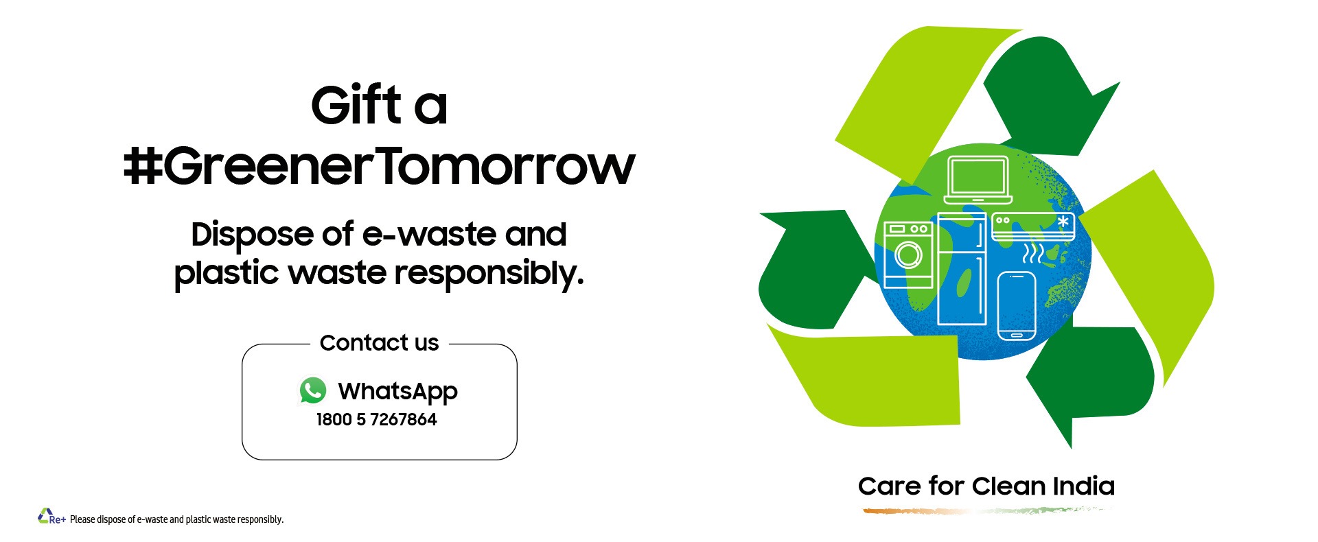 Care For Clean India EWaste Management Program Samsung India