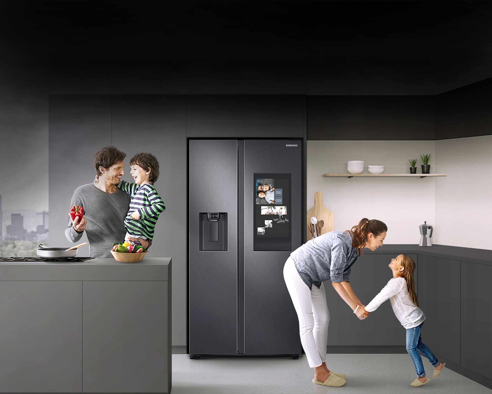Samsung Curd Maestro™ Family Hub™ Refrigerators - Family Board Features