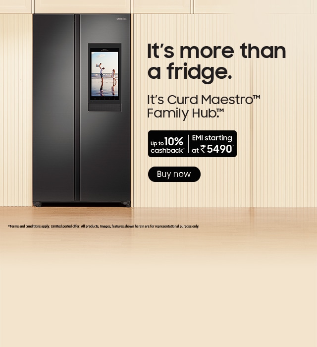 Samsung Curd Maestro™ Family Hub™ Refrigerators