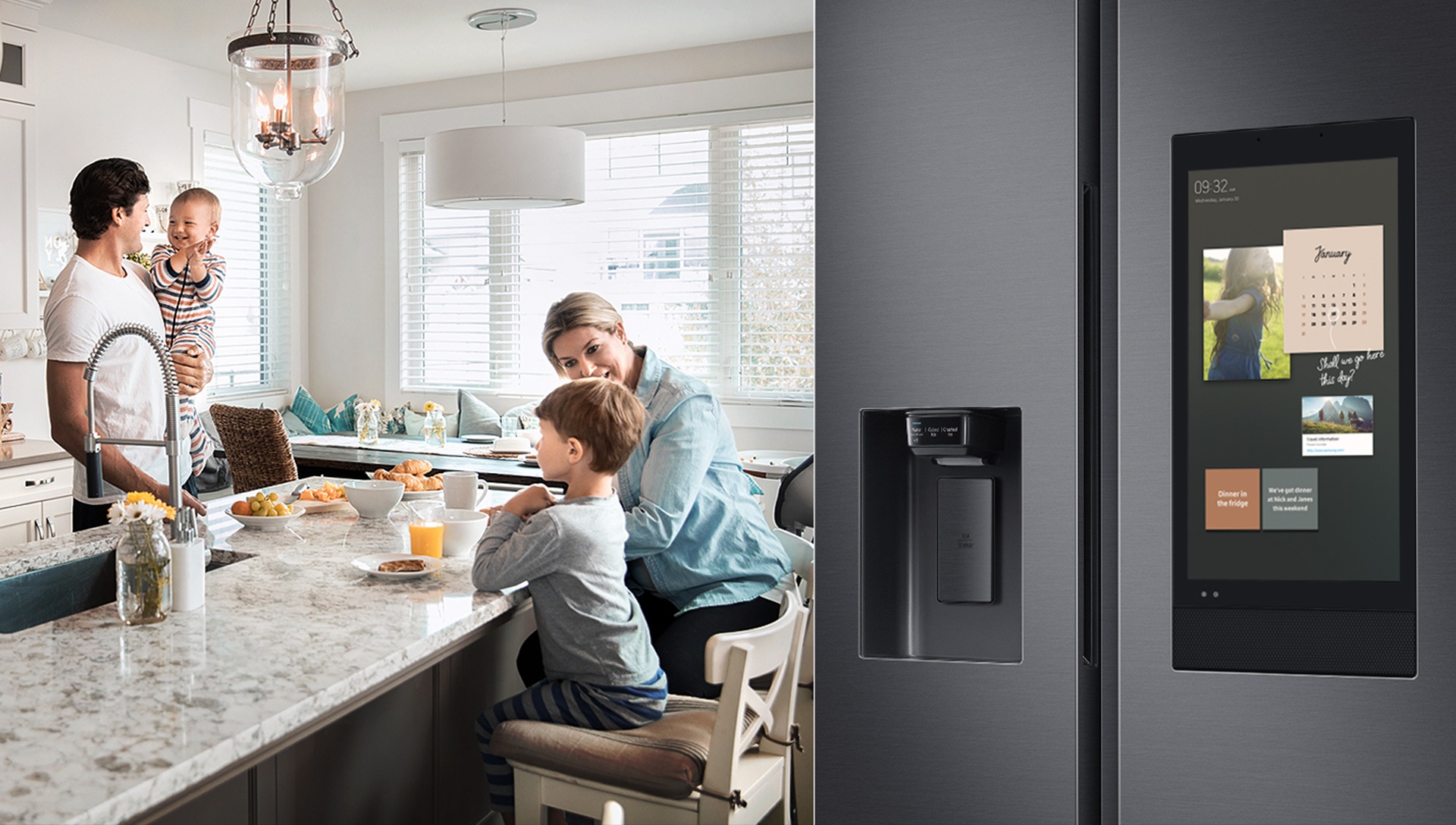 American Samsung Refrigerator Family Hub