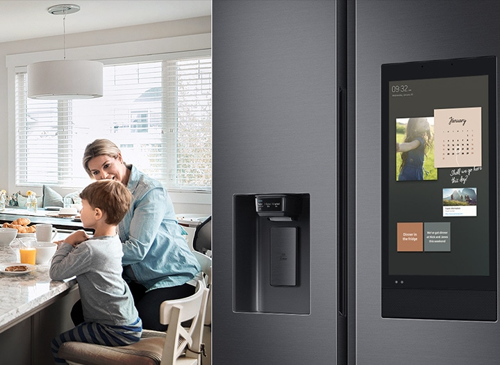 Samsung Family Hub Refrigerators with SpaceMax Technology