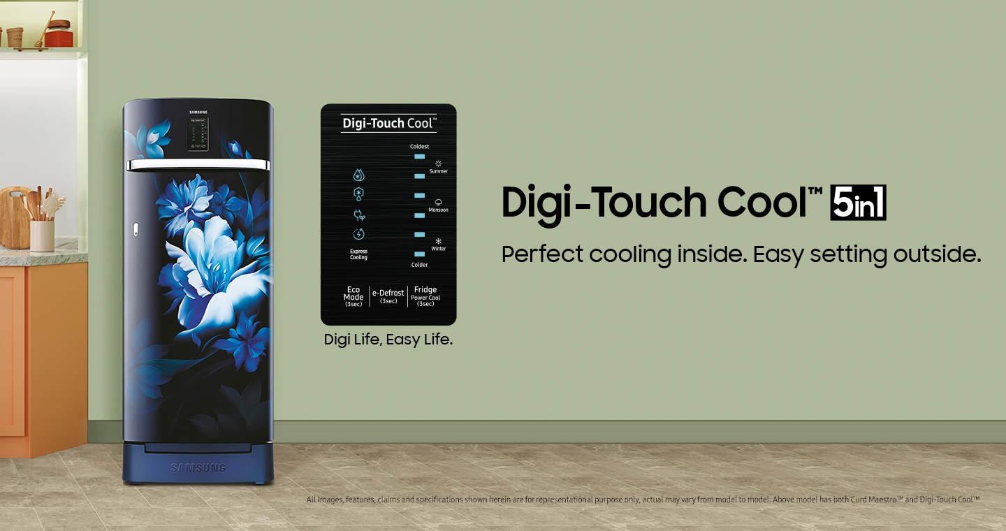 Samsung Digi-Touch Cool™ 5in1 Refrigerators