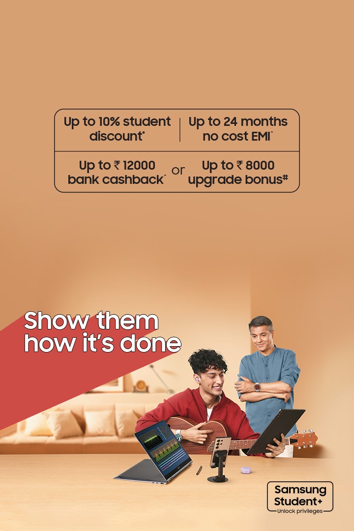 Samsung Student Discount Deals and Offers Samsung India