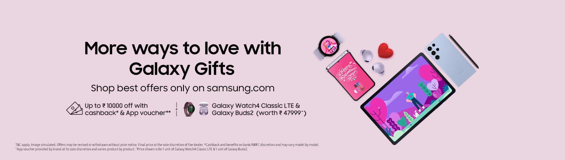 Samsung Valentine's Day Sale 2023: Get up to 55% Discount