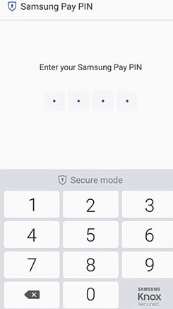 Enter your pin