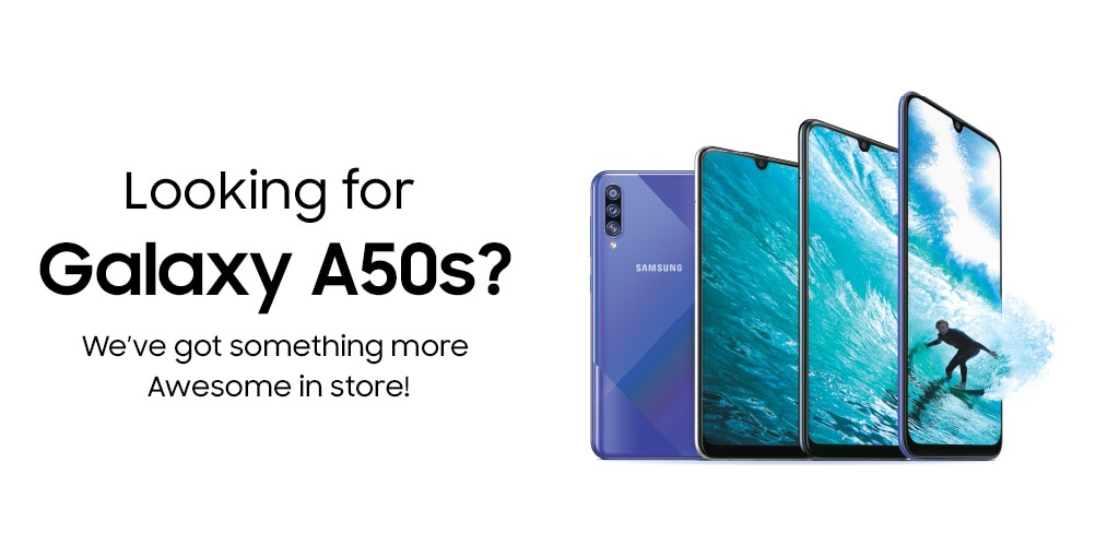 features of samsung a50s mobile