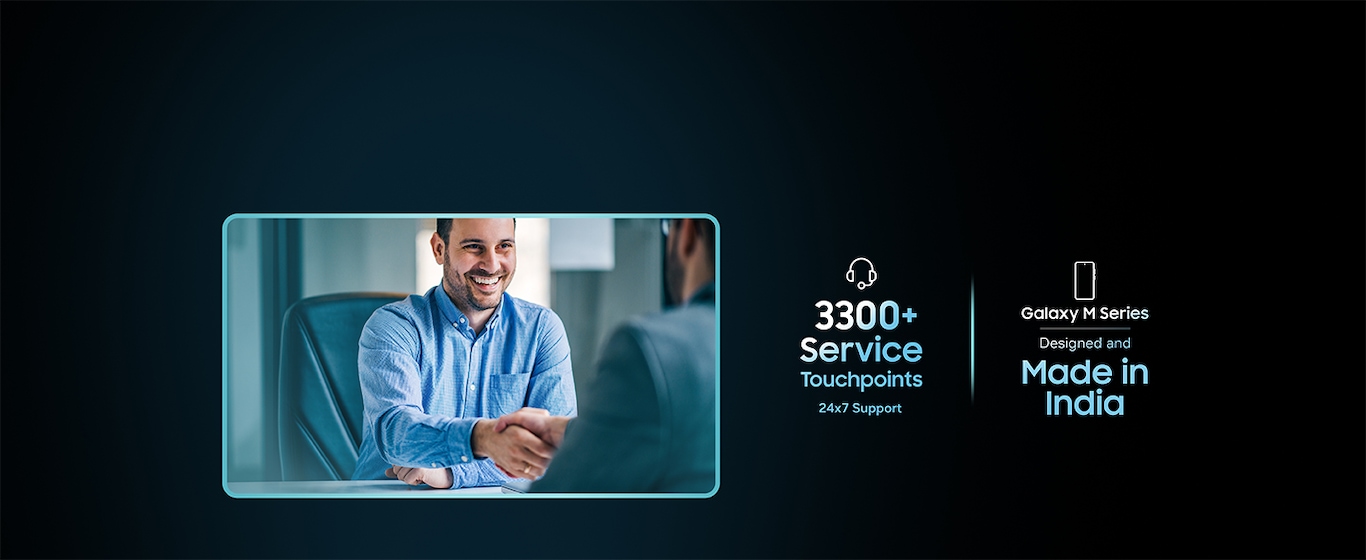 Largest service network in smartphones*