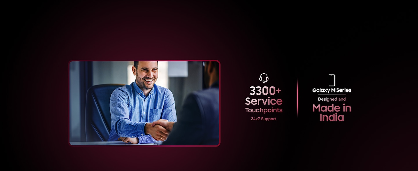 Largest service network in smartphones