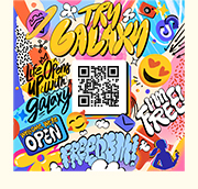 QR code to access Try Galaxy
