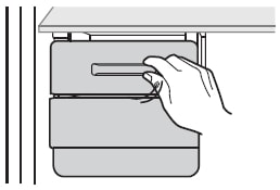 fridge depth 650mm