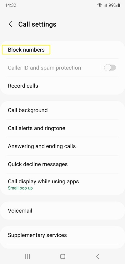 How to Block and Unblock numbers from calling me on my Galaxy Device ...