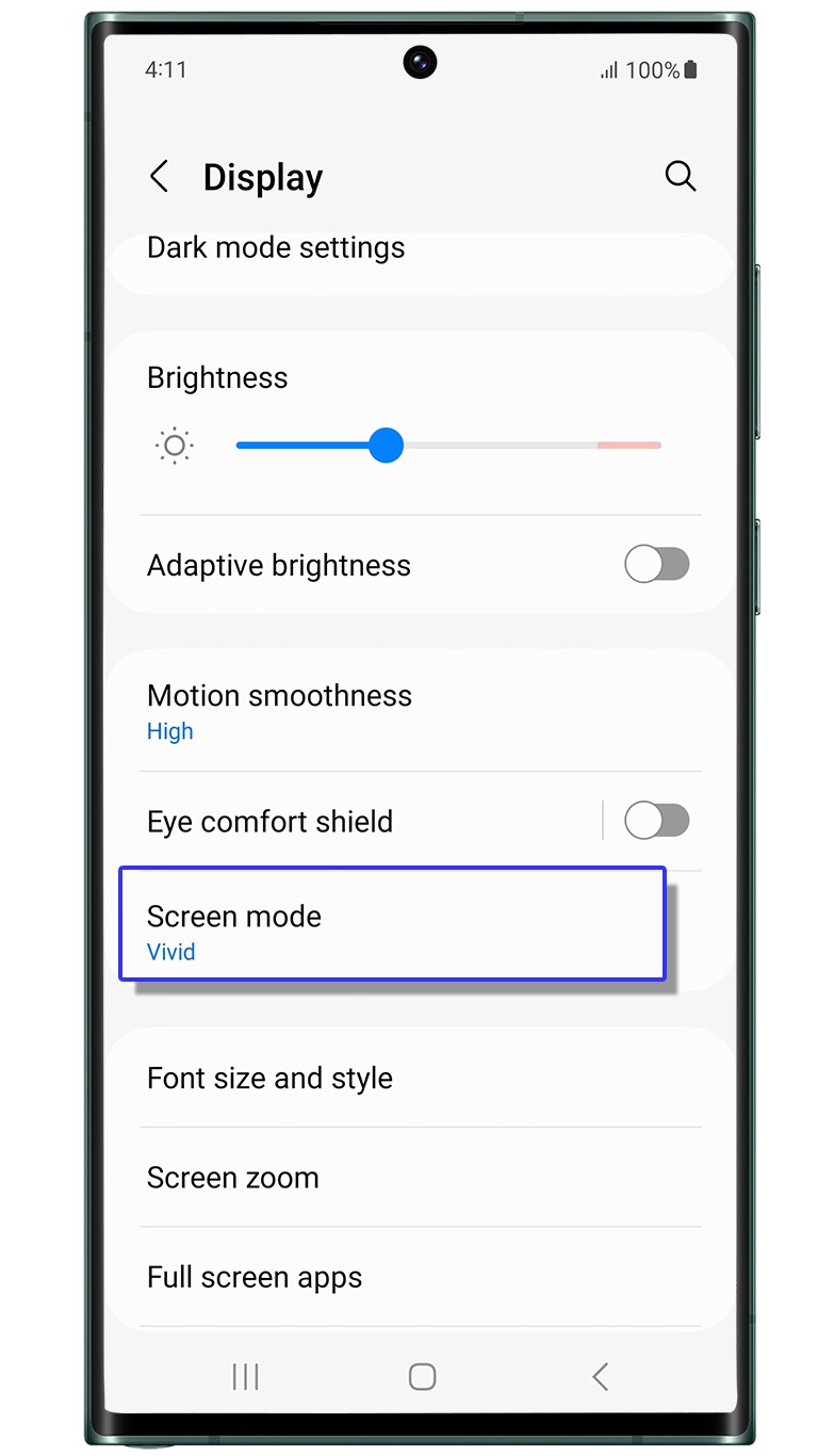 Samsung Galaxy Smartphone Change The Display Settings Samsung India Samsung Galaxy Smartphone Change The Display Settings Samsung India