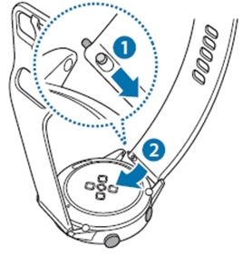 changing samsung watch band