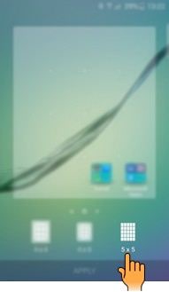 How To Change The Grid Size On The Home Screen In Samsung Galaxy S6 Samsung India