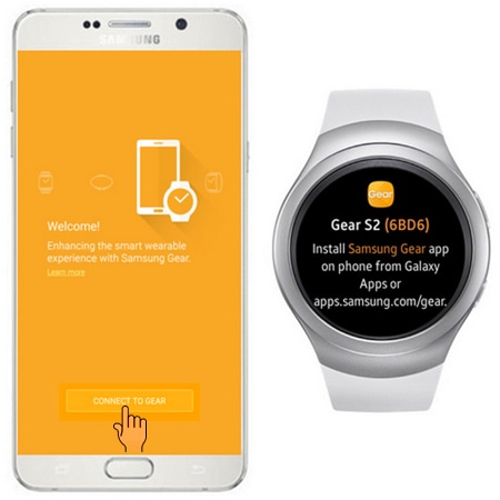 Samsung gear s2 discount app for android