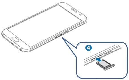 How to install the SIM card in Samsung Galaxy S6 SM G920I