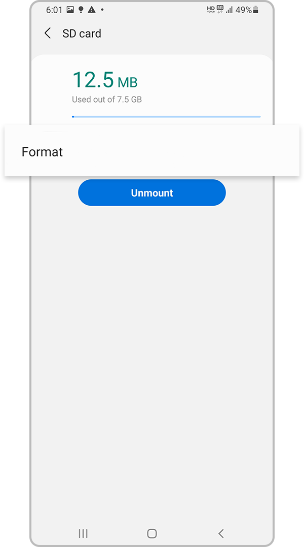 How to troubleshoot when your device doesn't detect an SD card