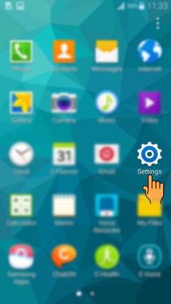 How to unpair Bluetooth Pairing in Samsung Galaxy S5(SM-G900H)?