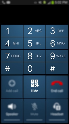 samsung galaxy keypad