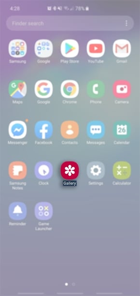 Application gallery