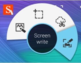 What is Screen Write in Samsung Galaxy Note4 SM N910 Samsung India