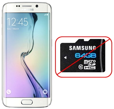 samsung galaxy s6 edge sd card slot