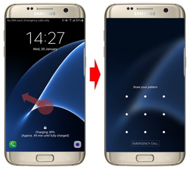 unlock pattern lock in samsung