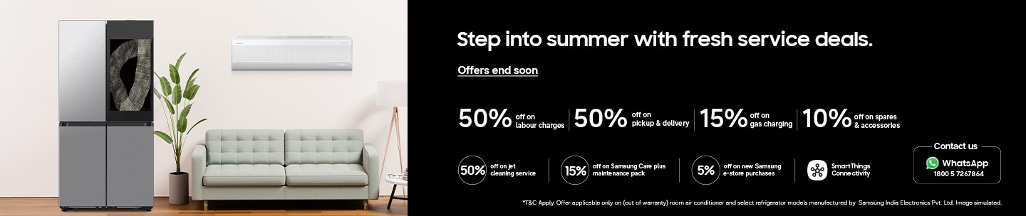 samsung ac ref service campaign banner