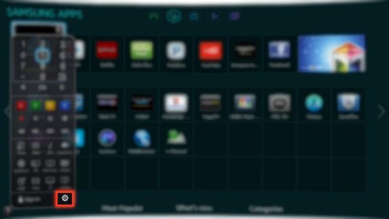 How to Display and Use the On-Screen Remote in Samsung Smart TV