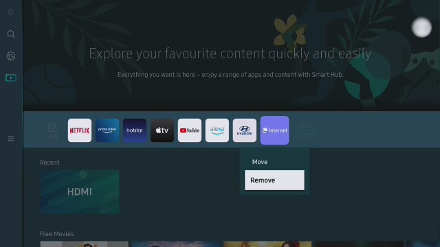 How to Manage apps on Samsung smart TV? | Samsung India