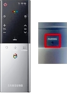 Pair samsung deals remote