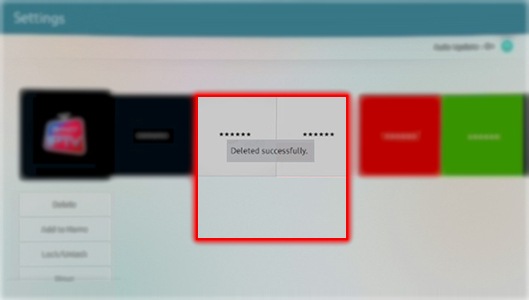 How to uninstall applications from SMART TV? | Samsung India