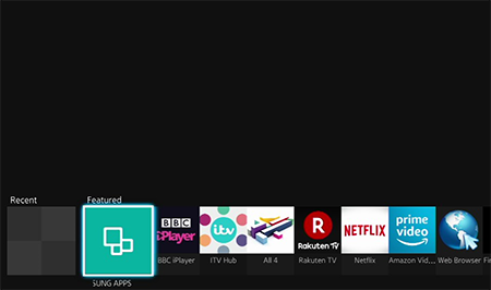 How to update an App in Samsung Smart TV? | Samsung India