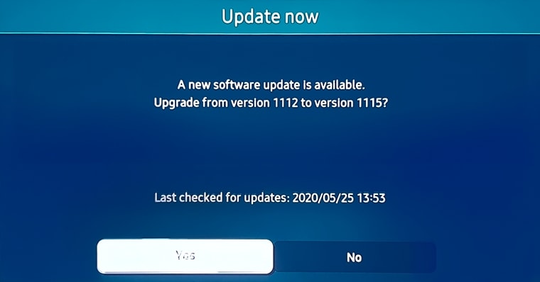 How To Update The Samsung Tv S Firmware Using A Usb Drive Samsung India