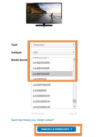 samsung tv firmware update