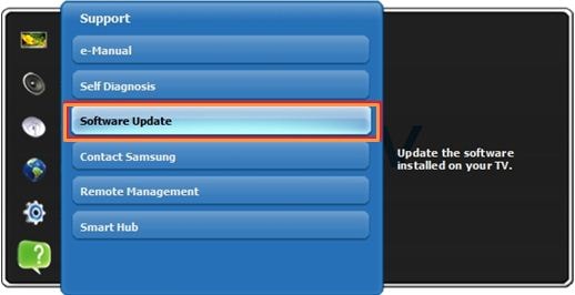 How to upgrade firmware of Samsung SMART TV through USB