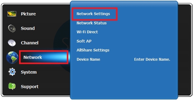 Setting up Network/Internet on Smart TV(Wireless) | Samsung India