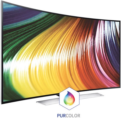 what is purcolor in samsung h series tv samsung india