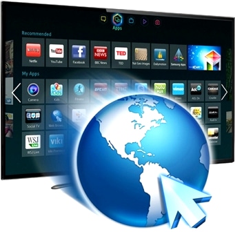 What is the Samsung Smart TV web browser?