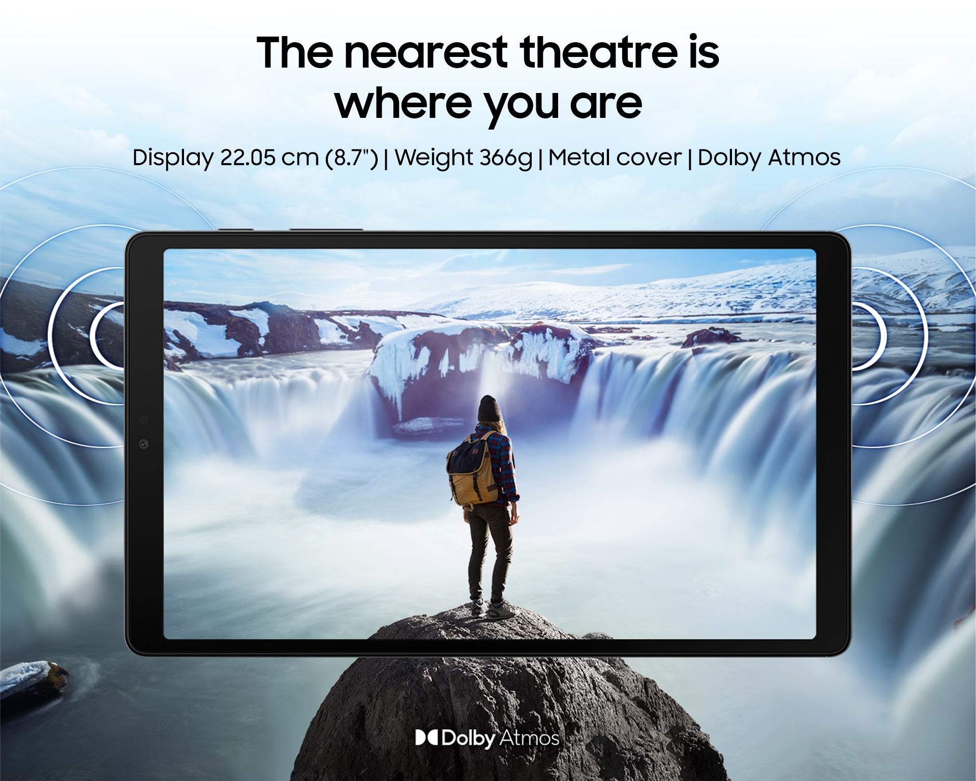 Galaxy Tab A7 Lite Display