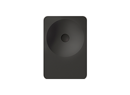 A black Samsung Music Studio 7 LS70H.