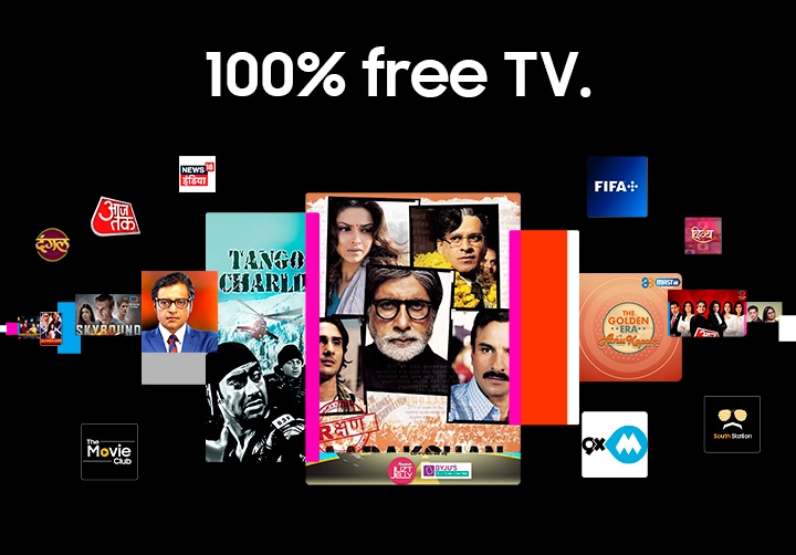100% free TV