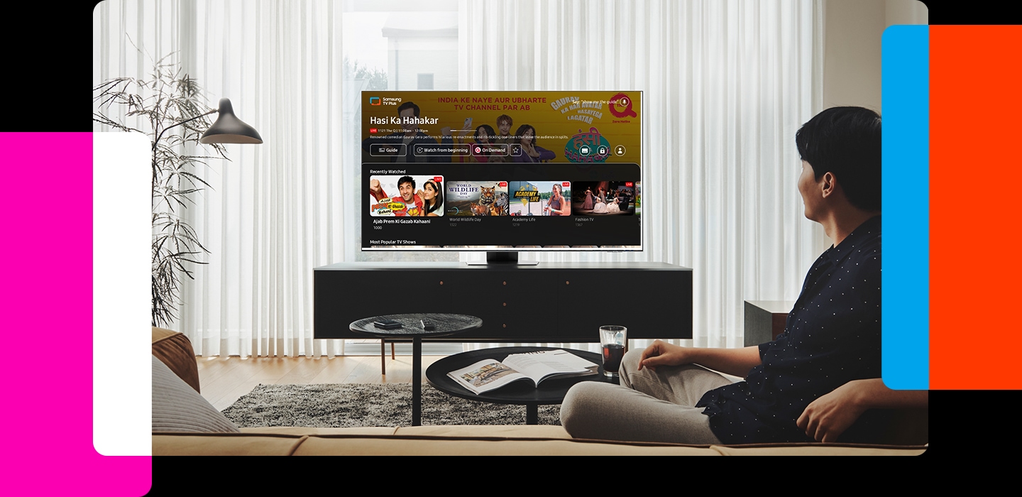 Samsung TV Plus-Watch News, Movies, Sports Free of Cost Samsung India