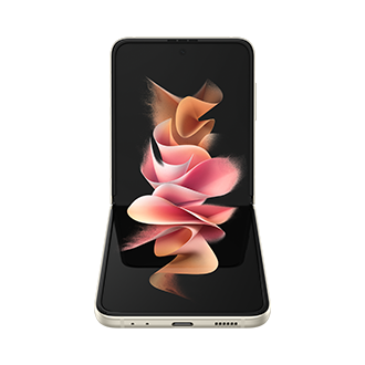 Galaxy Z Flip3 Cream front