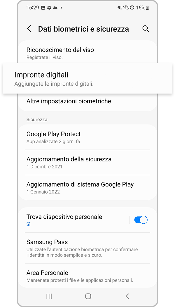 Riconoscimento delle impronte digitali: come usarlo per sbloccare ...