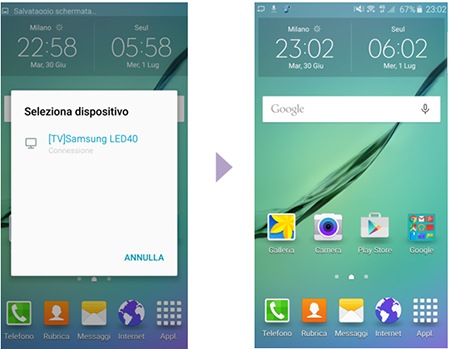 Come Attivare Screen Mirroring Su Tv Samsung