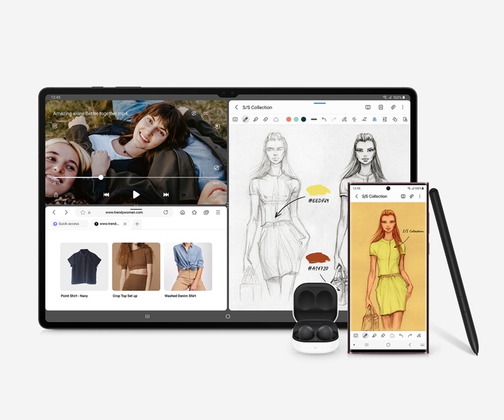 Galaxy Tab S8+ & S8 Ultra 5G | 業務用タブレット | 法人向け