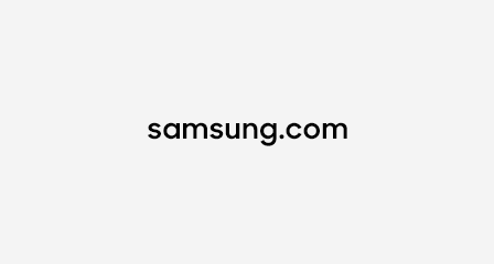 Samsung（サムスン）のロゴ。