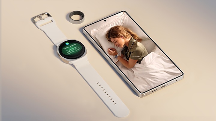Galaxy Watch Active 携帯と時計で自分の健康状態がわかります！ Samsung Galaxy Watchで一晩から始める健康習慣 – Samsung Newsroom 日本