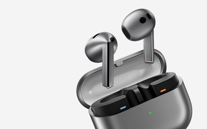 Galaxy Buds3（ギャラクシーバッズ3）キービジュアル。